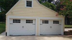 Dual garage doors